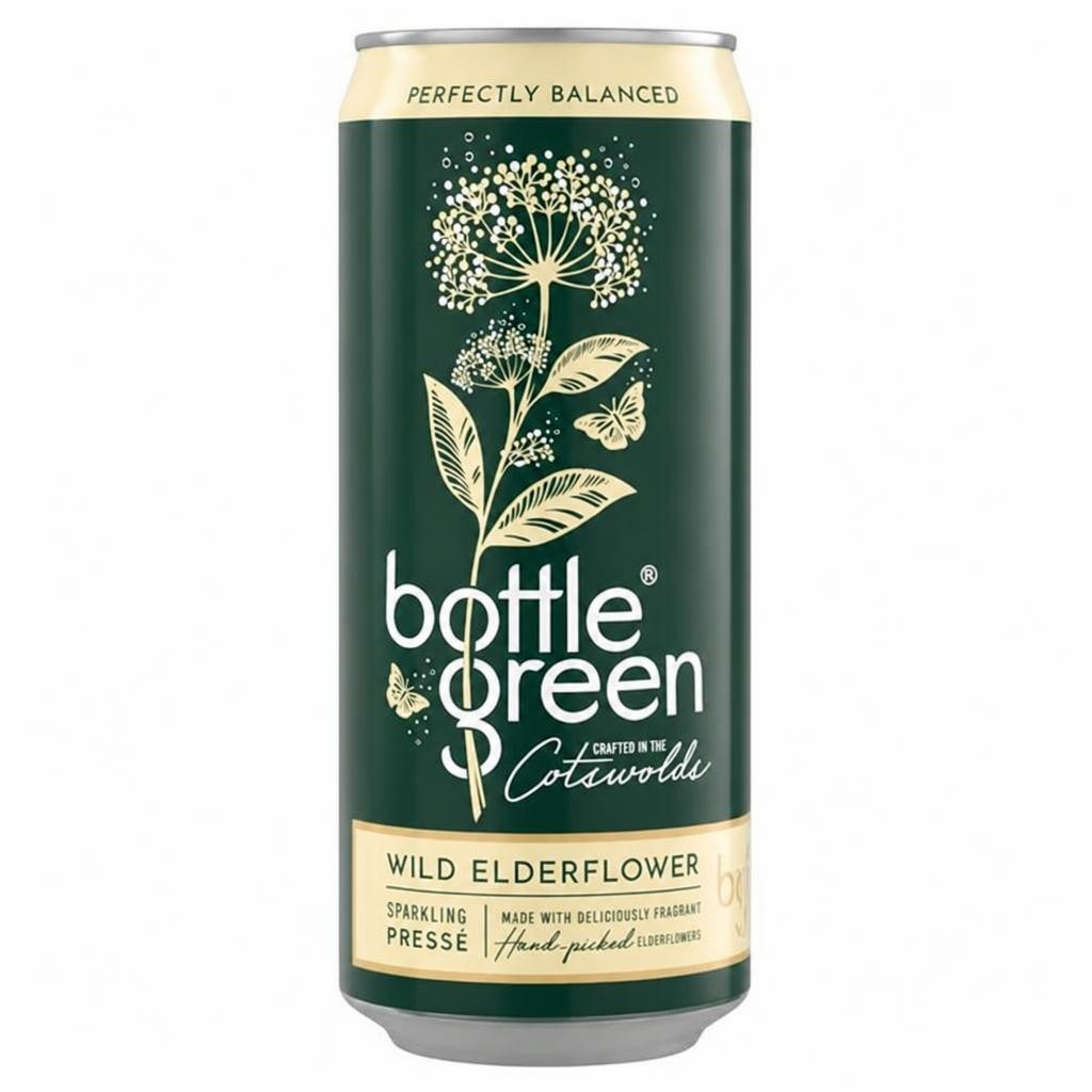 Bottlegreen 330ml Wild Elderflower Sparkling Presse