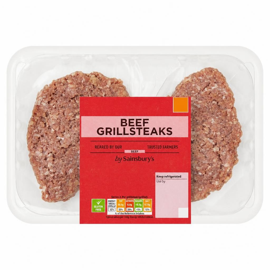 Sainsbury's Beef Grillsteaks 300g
