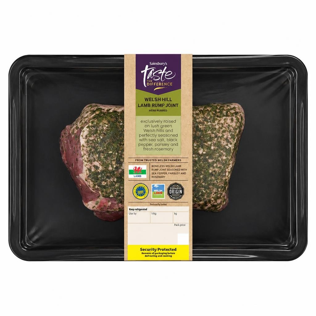 Sainsbury's (Approx.303g- 455g) Welsh Hill Lamb Rump Joint, Taste the Difference