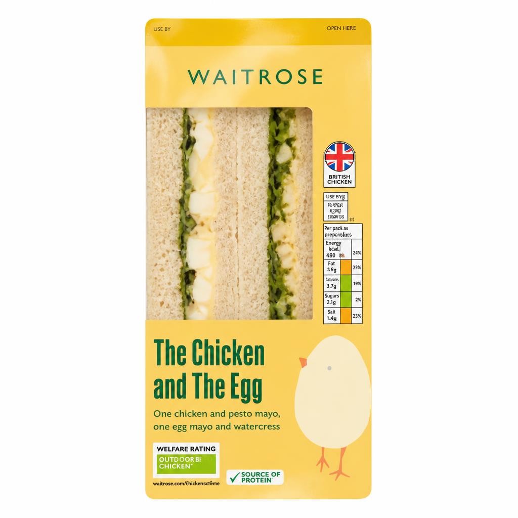 Waitrose The Chicken & The Egg Sandwich