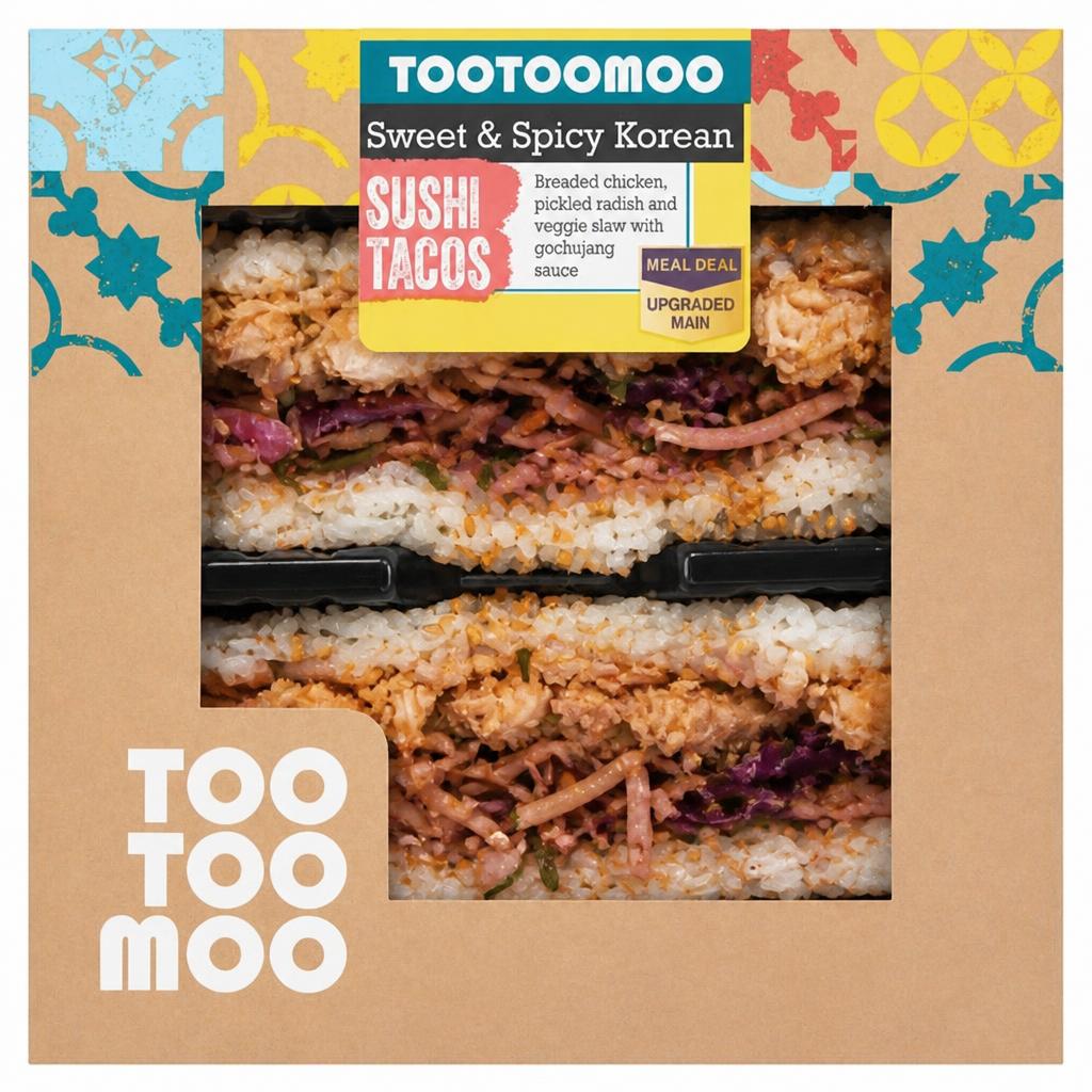 Tootoomoo 193g Sweet & Spicy Korean Sushi Tacos