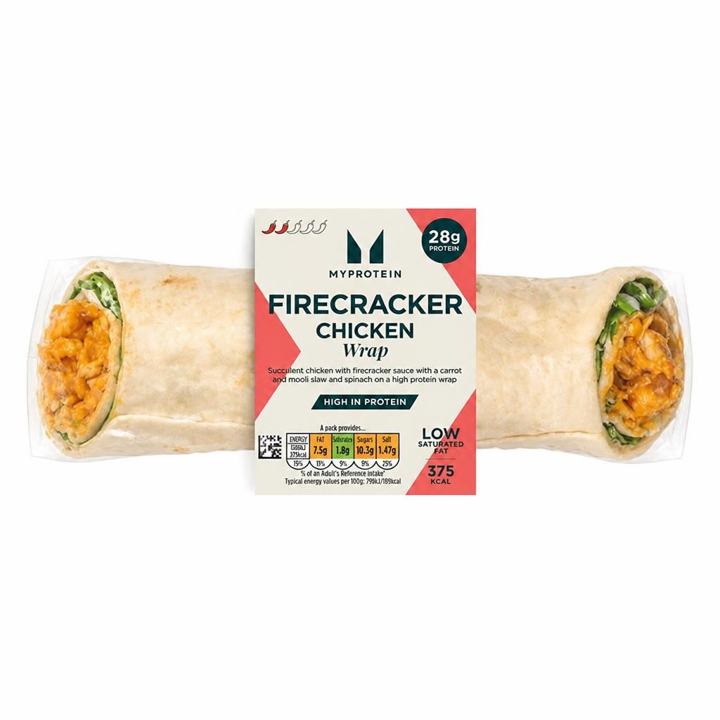 Myprotein Firecracker Chicken Wrap