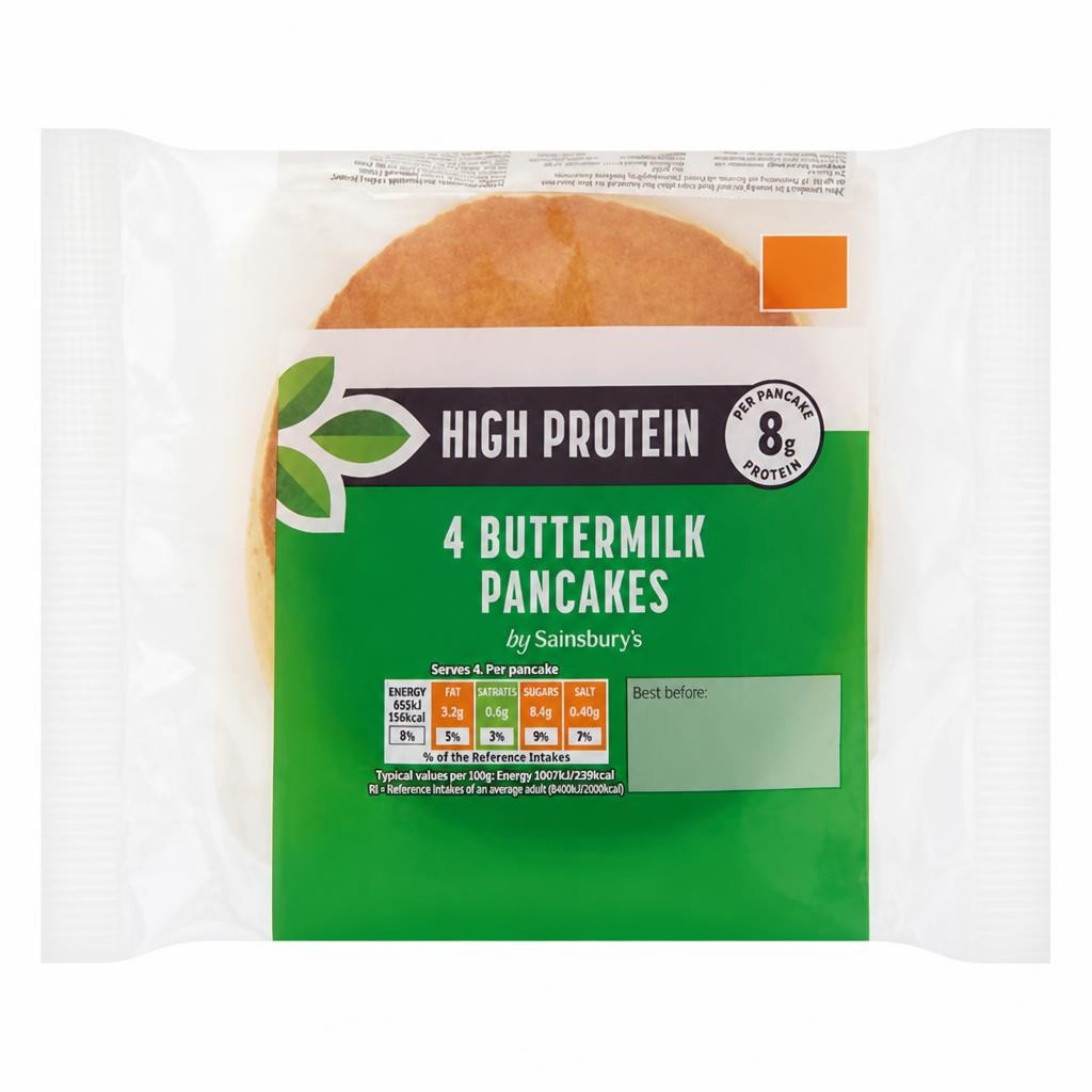 Sainsbury's 4 x High Protein Pancakes