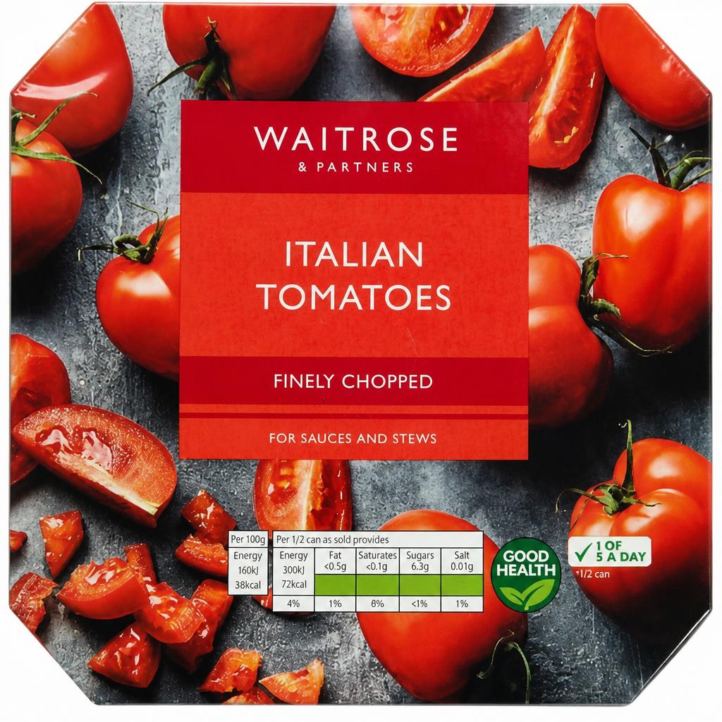Waitrose Finely Chopped Tomatoes