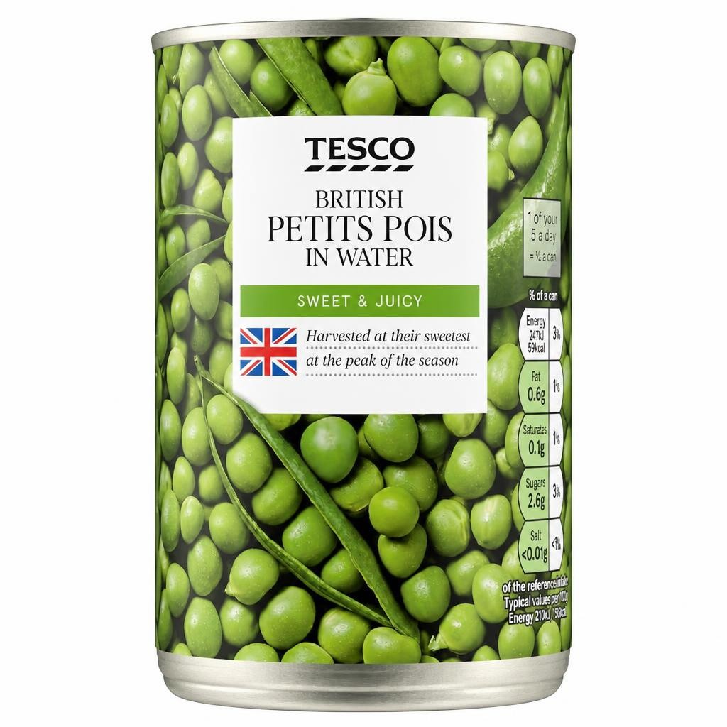 Tesco Petit Pois 290G