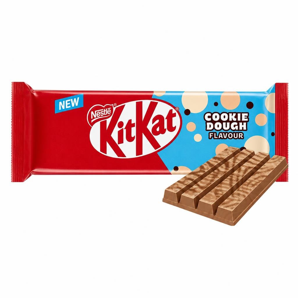 KITKAT Cookie Dough Flavour Chocolate Bar 4x41.5g