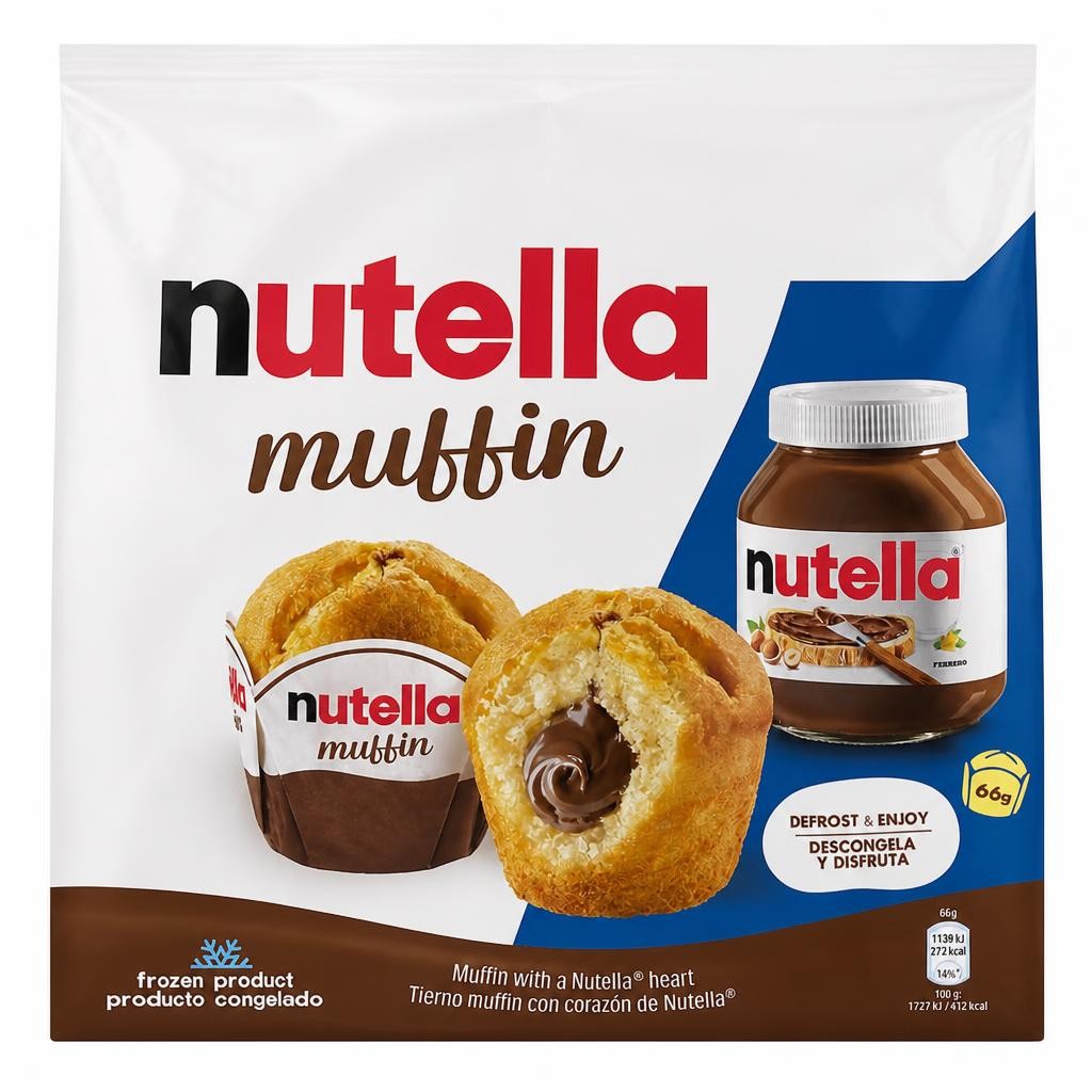 NUTELLA MUFFIN 264 g