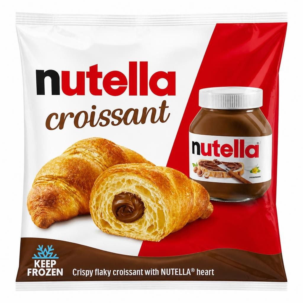 NUTELLA CROISSANT 4 pcs 340 g