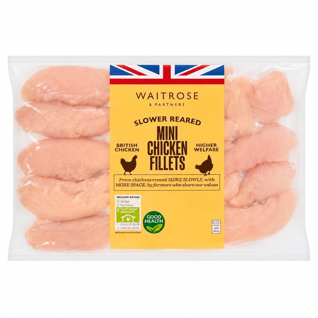 Waitrose Frozen Chicken Mini Fillets