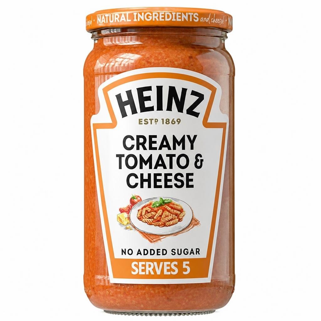 Heinz 490g Tomato & Cheese Creamy Pasta Sauce