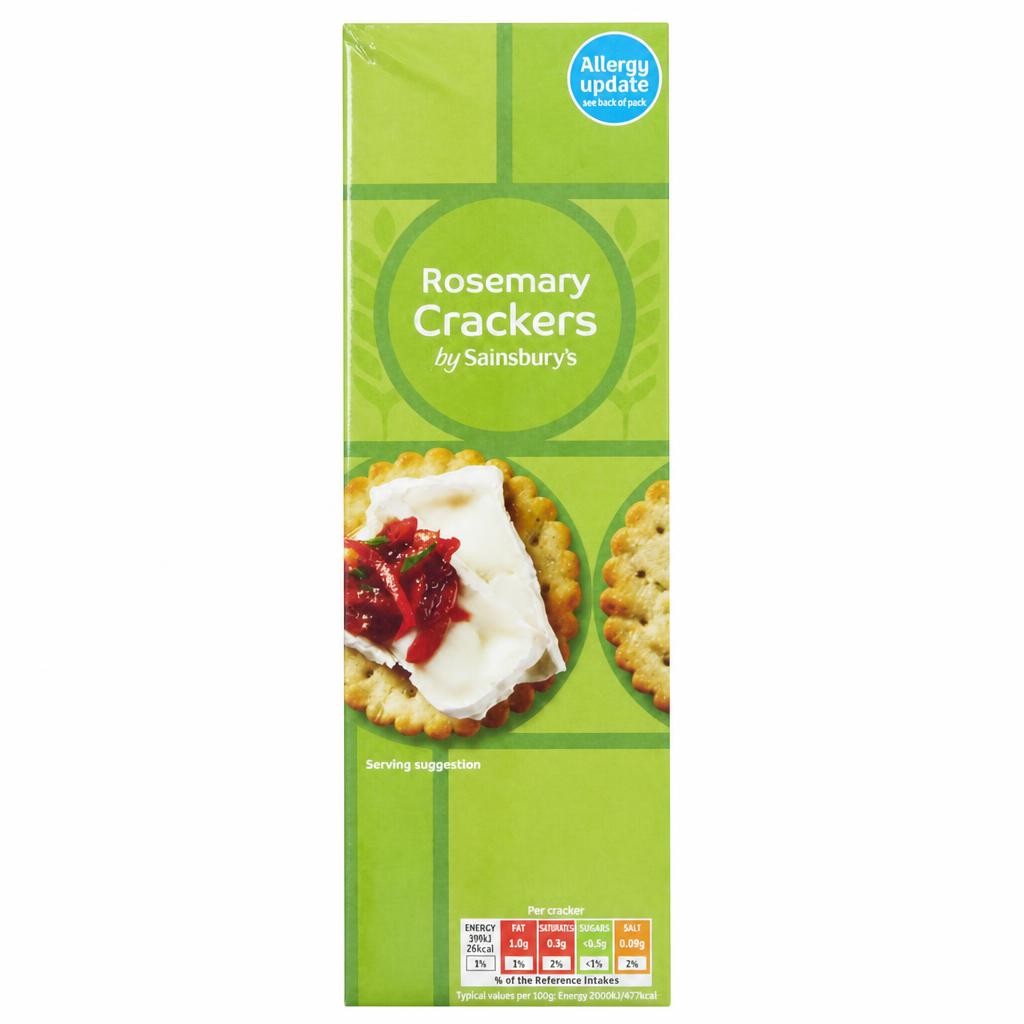 Sainsbury's Rosemary Crackers 185g