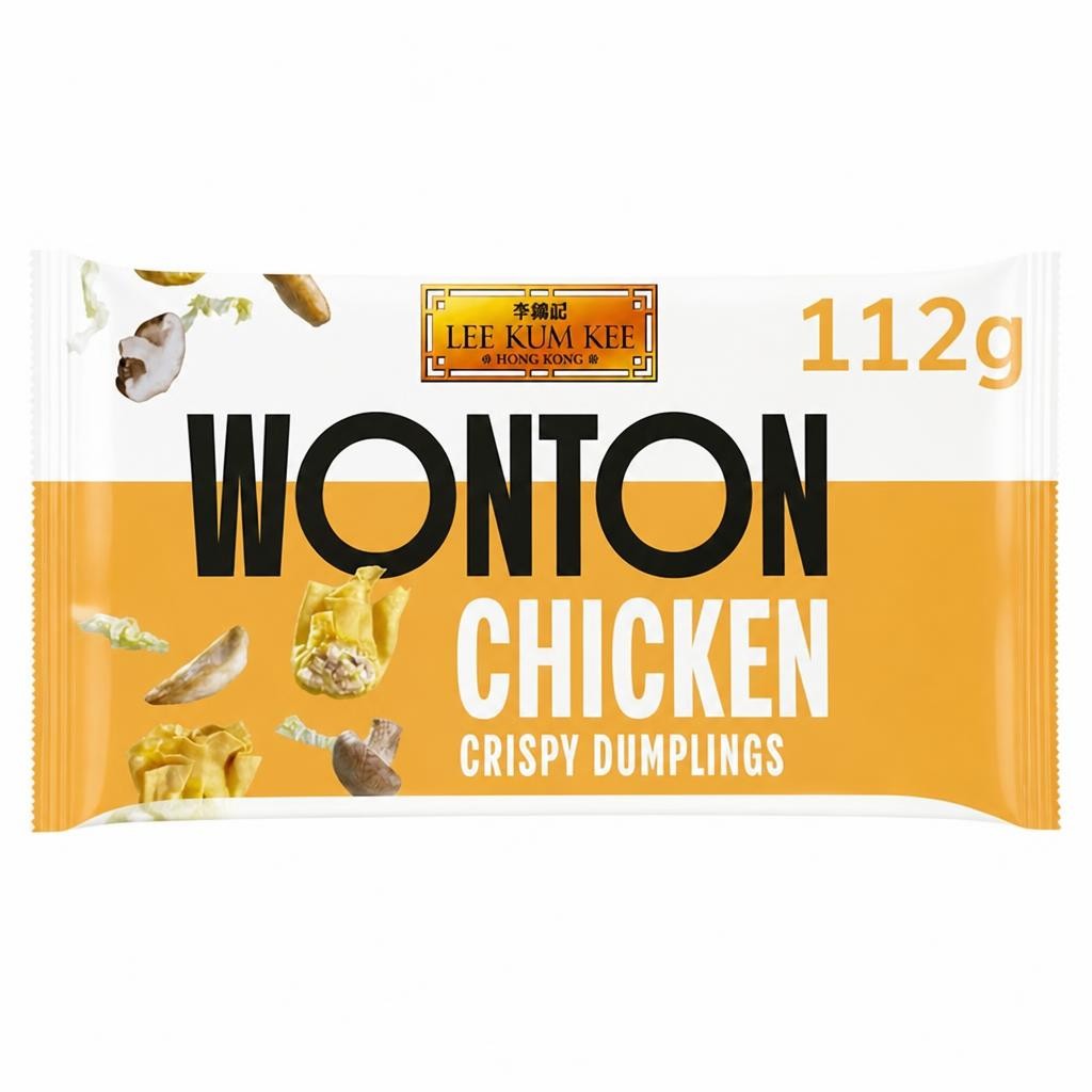 Lee Kum Kee 8 x Wonton Chicken Crispy Dumplings 112g
