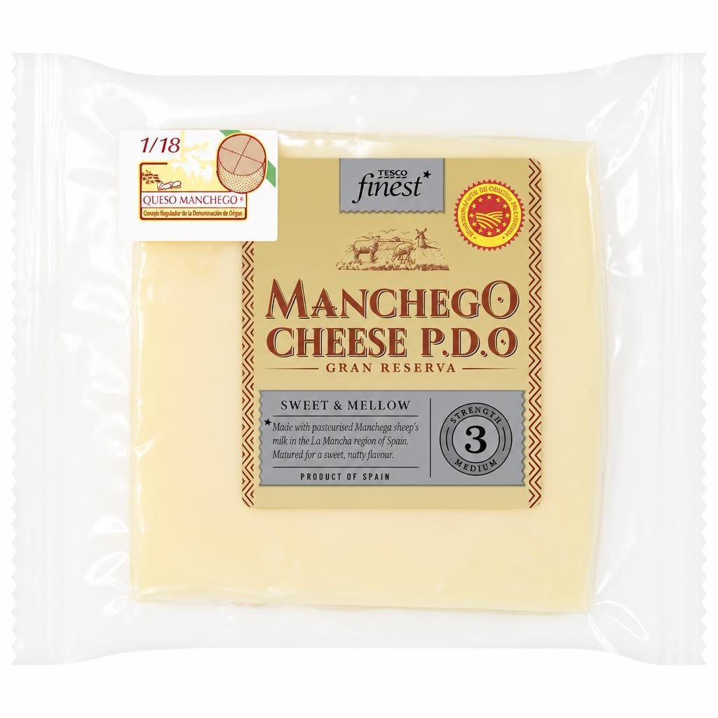 Tesco Finest Manchego Cheese 175g