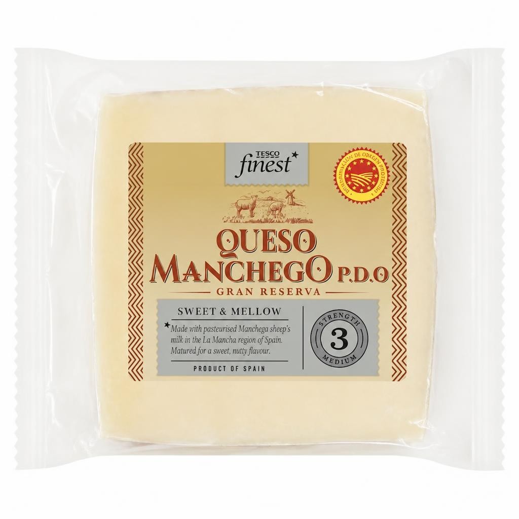 Tesco Finest Manchego Cheese 175g