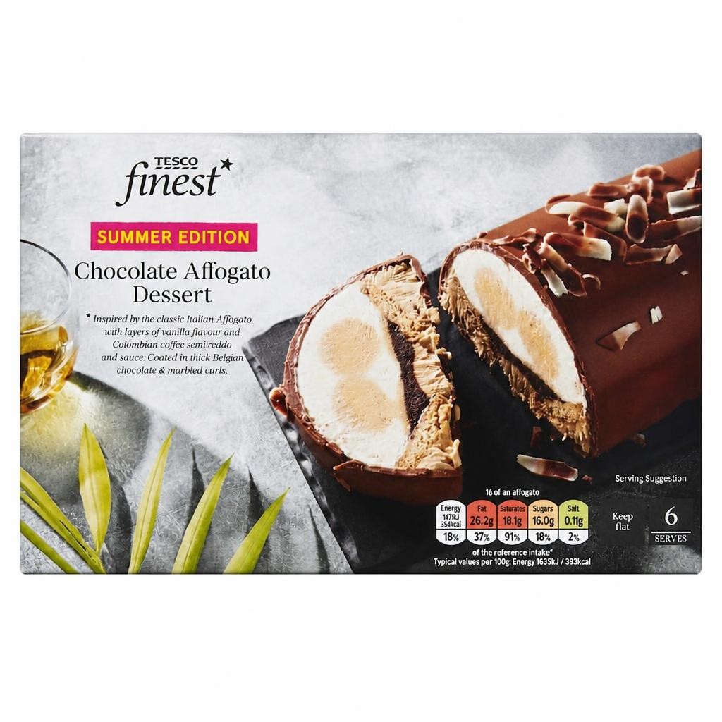 Tesco Finest Summer Edition Chocolate Affogato Dessert 538g