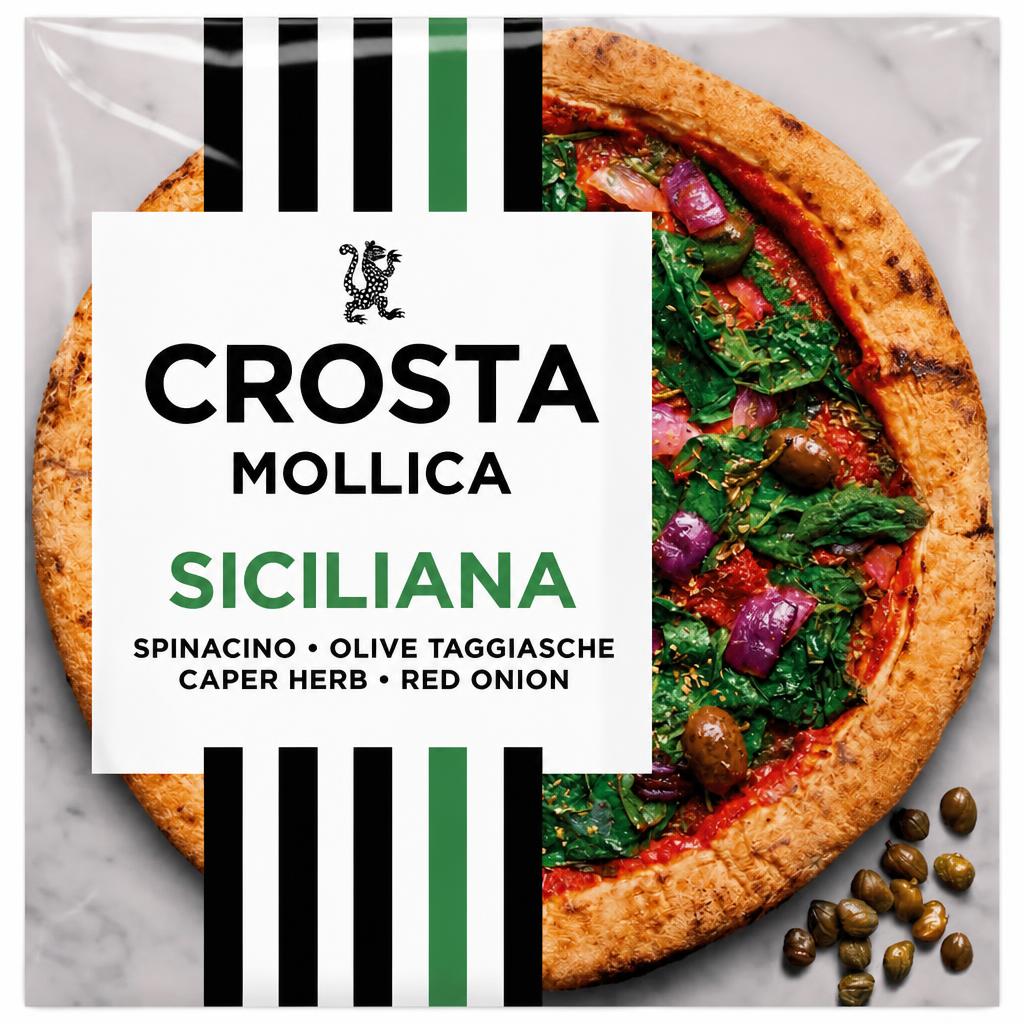 Crosta Mollica Siciliana Sourdough Pizza 405g