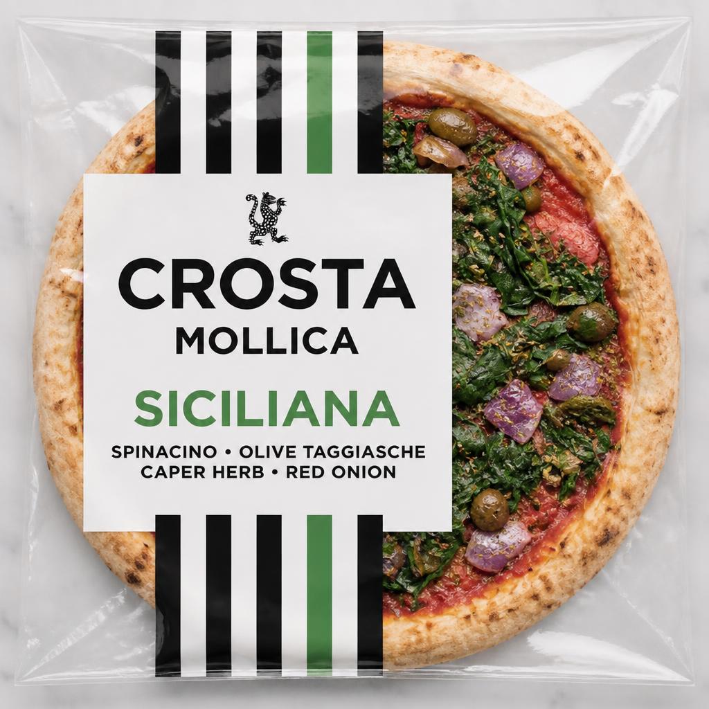 Crosta Mollica Siciliana Sourdough Pizza 405g