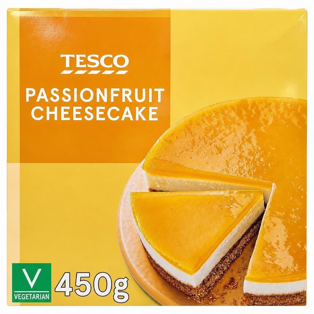 Tesco Passion Fruit Cheesecake 450g