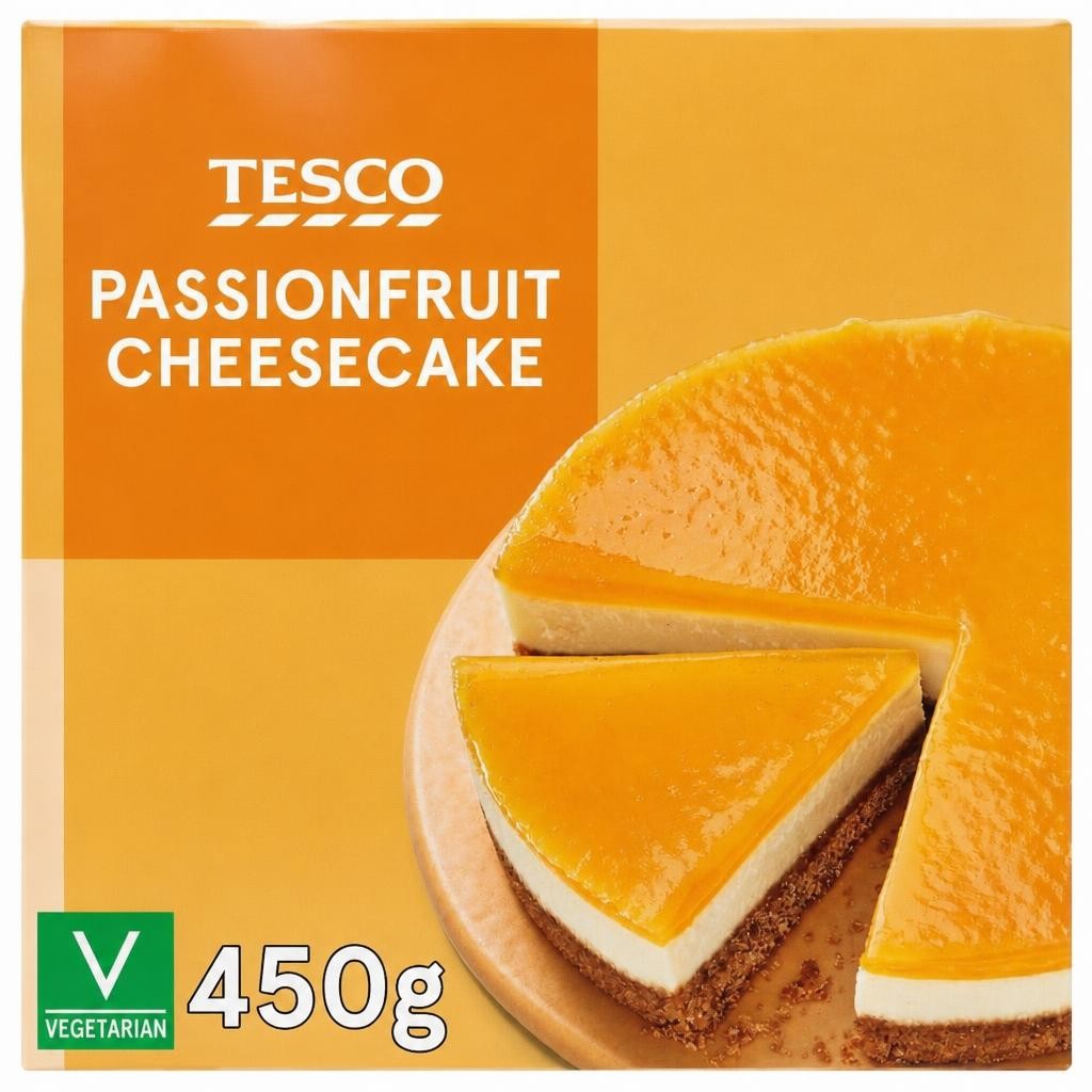 Tesco Passion Fruit Cheesecake 450g