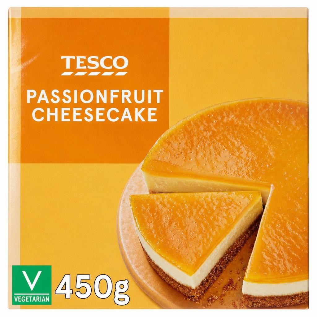 Tesco Passion Fruit Cheesecake 450g