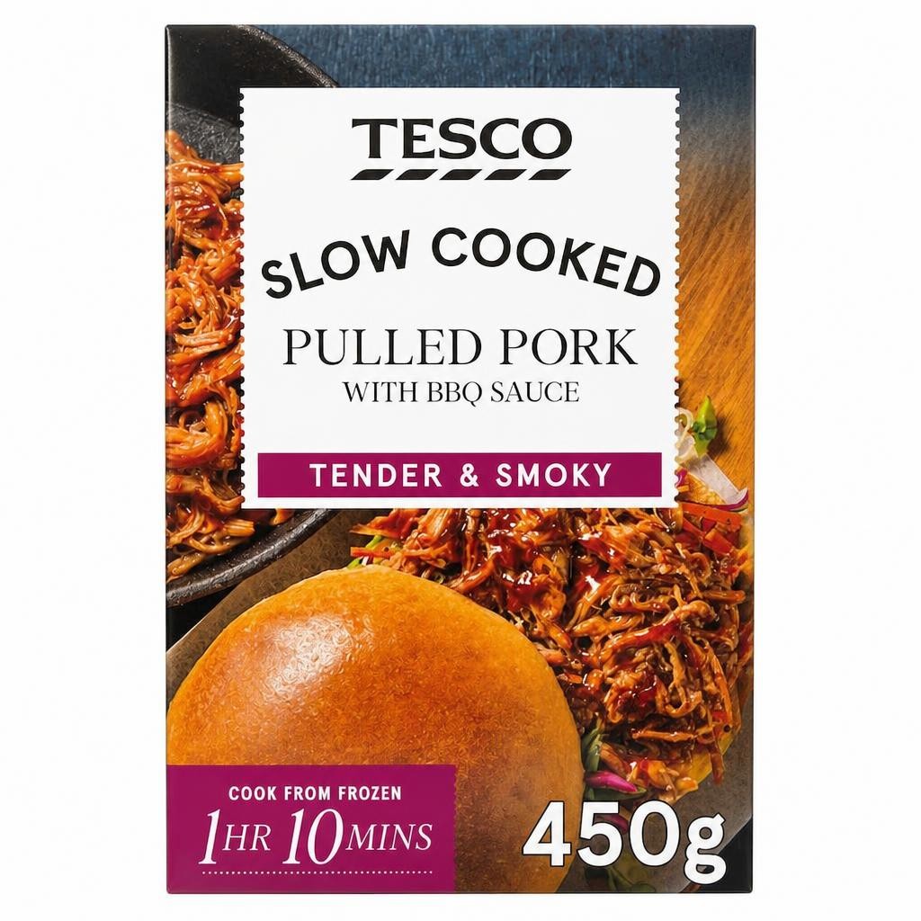 Tesco Slow Cooked BBQ Pulled Pork 450g