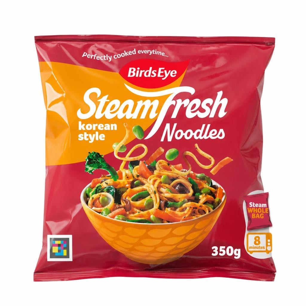 Birds Eye Steamfresh Korean Style Noodles 350g