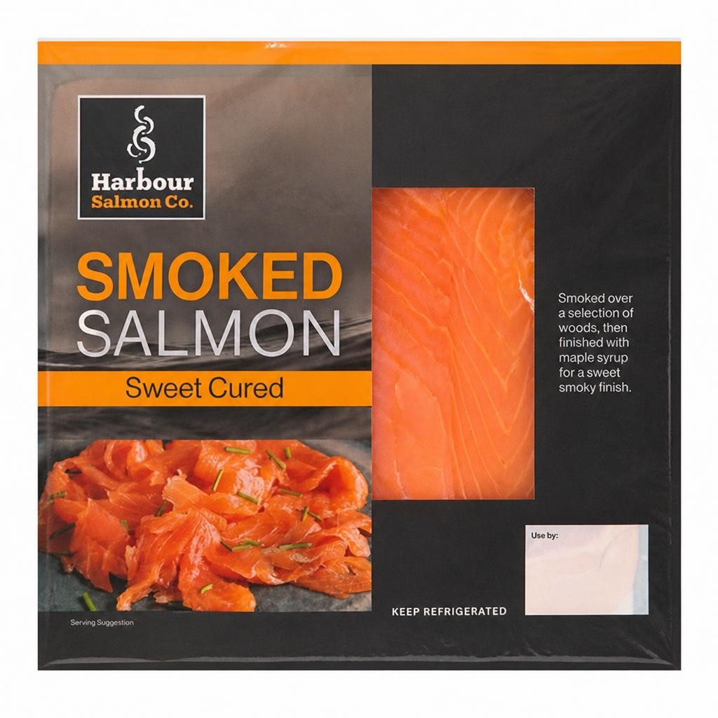 Harbour Salmon Co. 100g Sweet Cured Smoked Salmon
