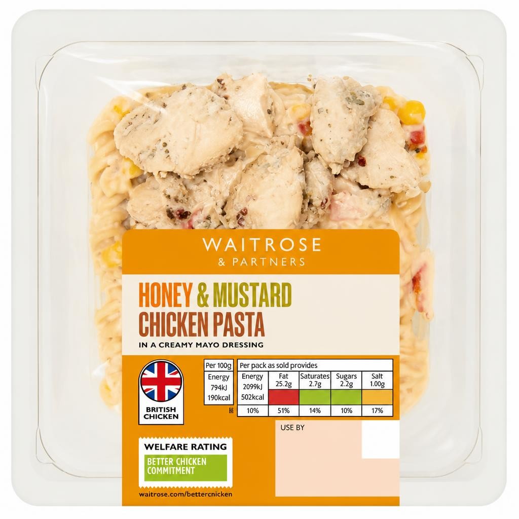 Waitrose Honey & Mustard Chicken Pasta