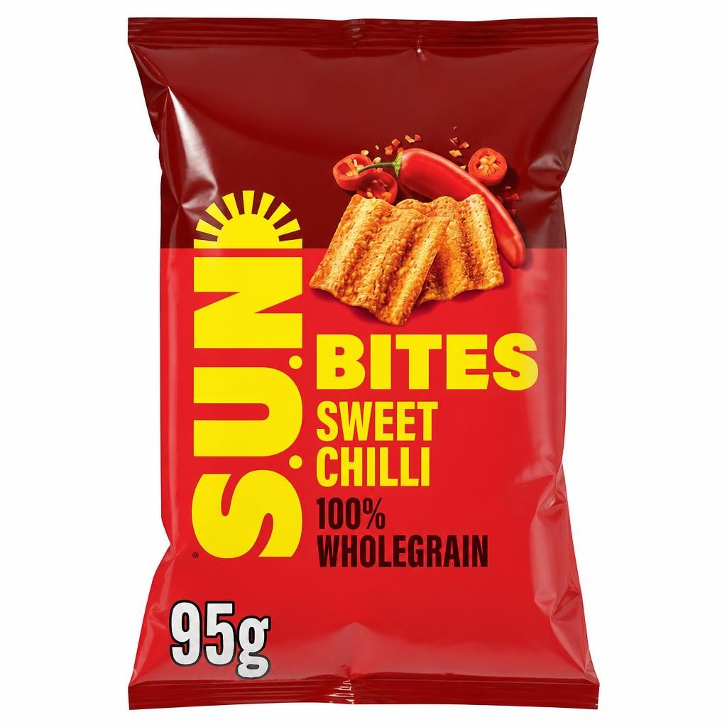 SUNBITES Sweet Chilli Sharing Crisps 95g