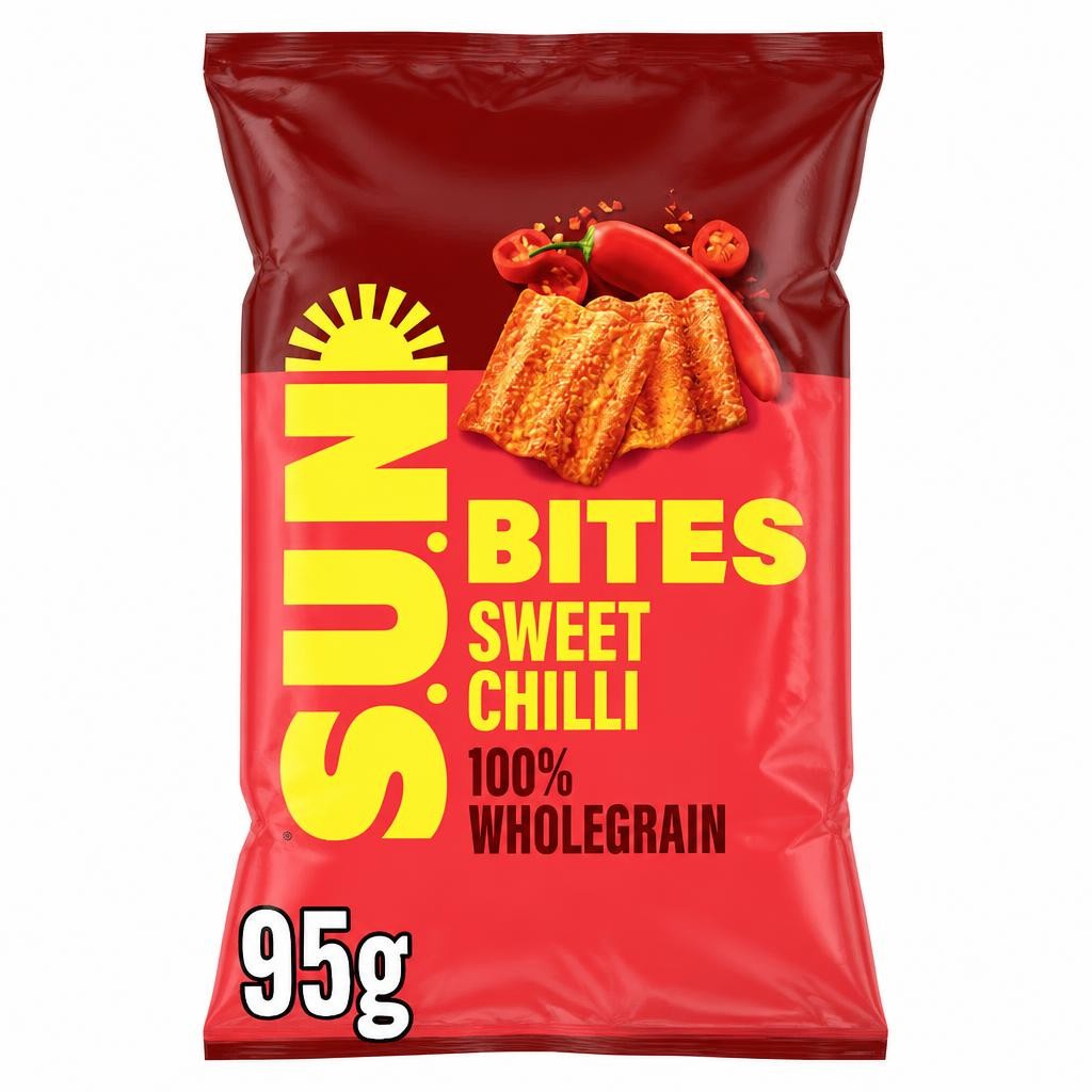 SUNBITES Sweet Chilli Sharing Crisps 95g