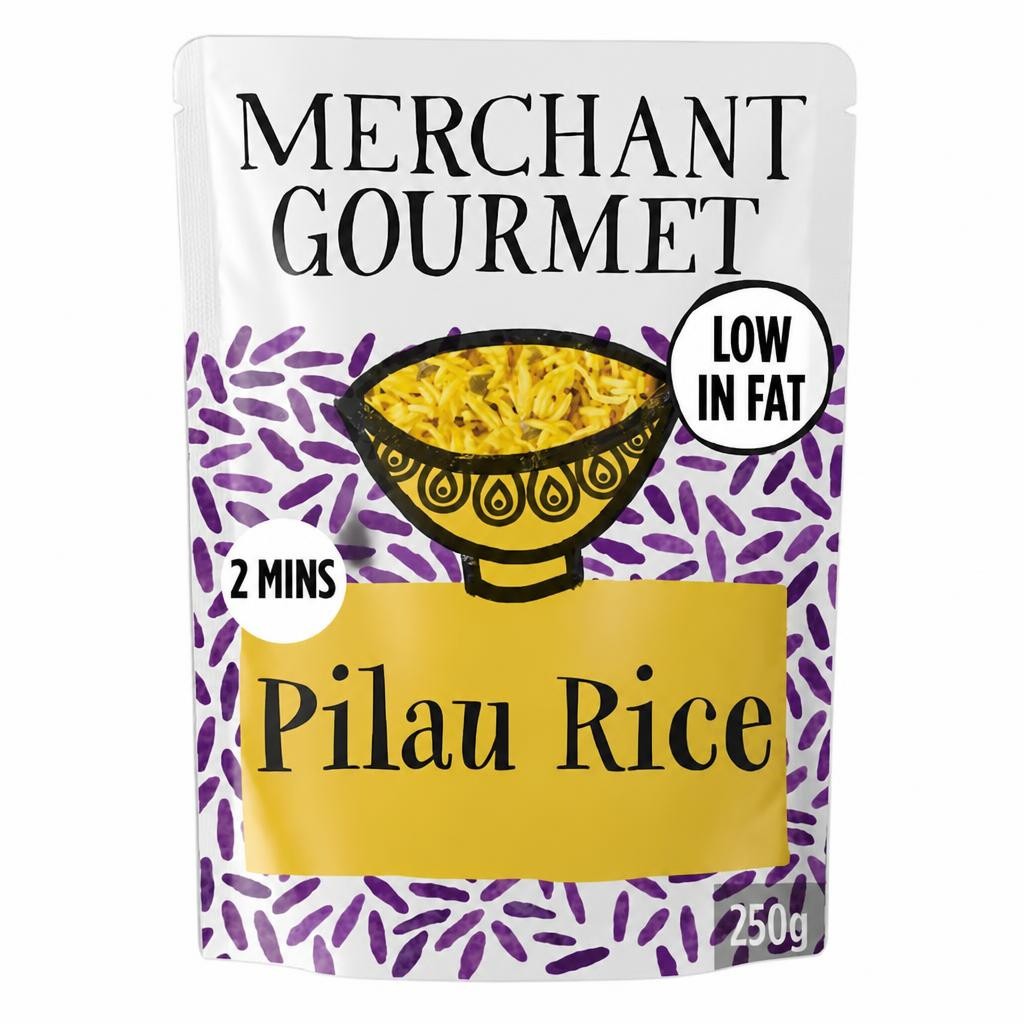 Merchant Gourmet Pilau Basmati Rice 250g