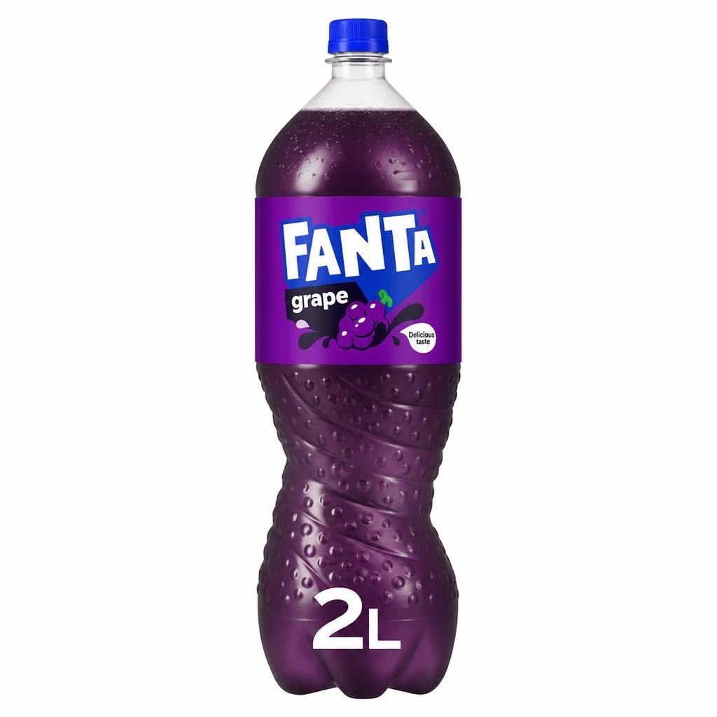 Fanta Grape Soft Drink Bottle 2L
