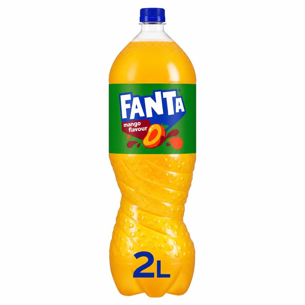 Fanta Mango Soft Drink Bottle 2L