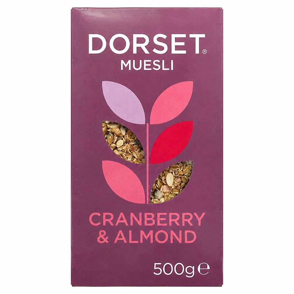 Dorset Cranberry & Almond Muesli Breakfast Cereal