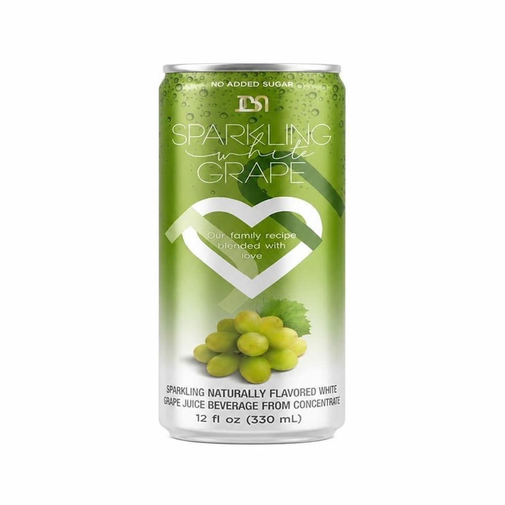 JBN Signature Range, Sleek White Grape, Gift Boxed case of 6 | Green | Green | White Grape | 6
