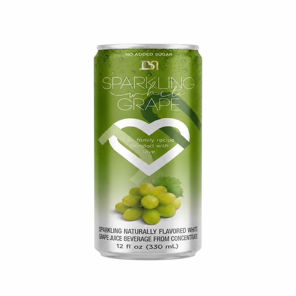 JBN Signature Range, Sleek White Grape, Gift Boxed case of 6 | Green | Green | White Grape | 6