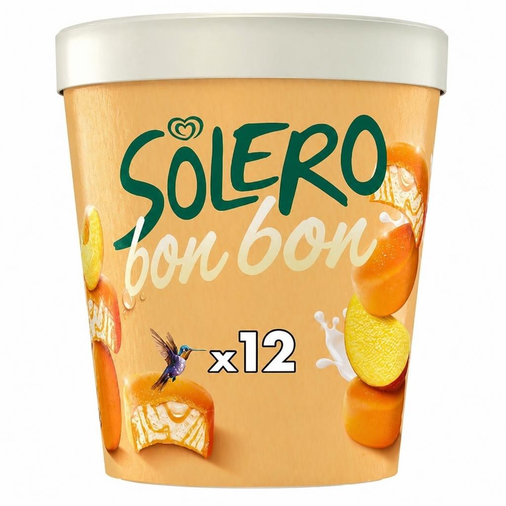 Solero Bonbon Exotic Ice Cream Frozen Snack