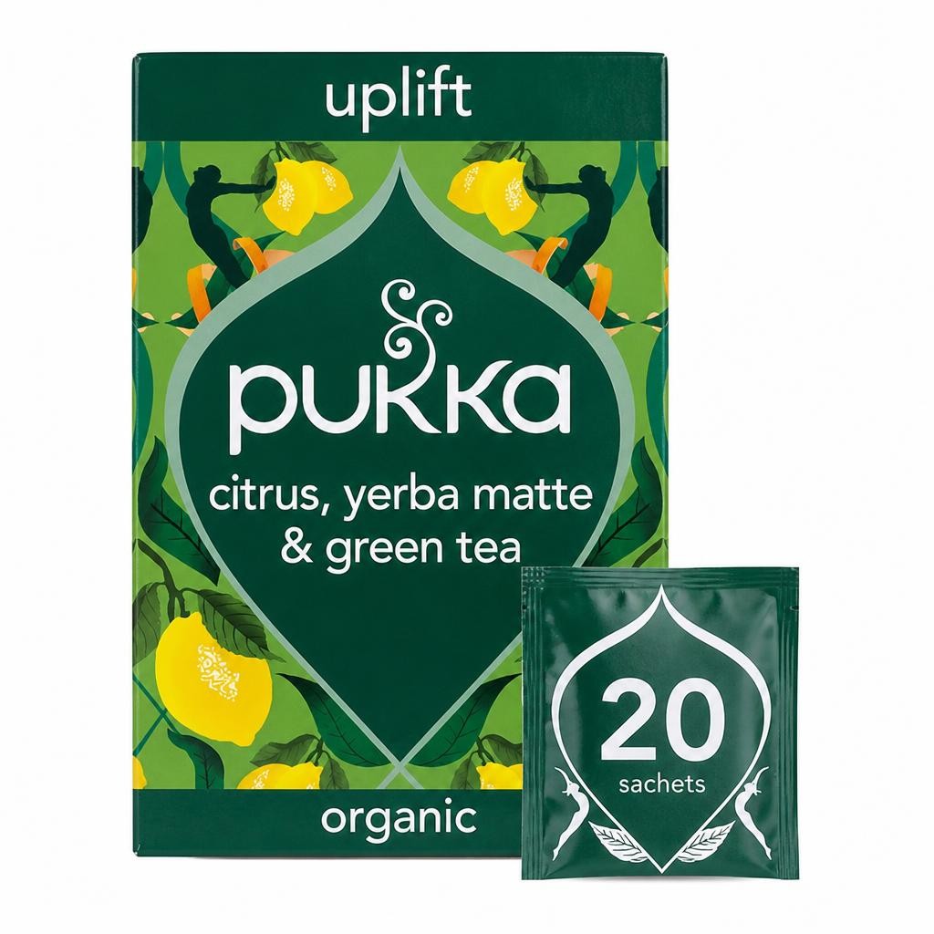 Pukka Citrus Yerba Green Tea Bags 20s