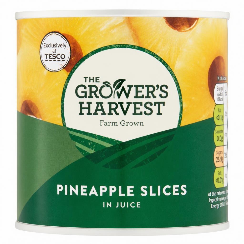 Grower's Harvest pineapple slices in juice 425g