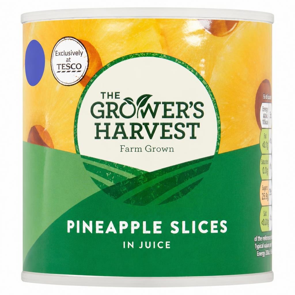 Grower's Harvest pineapple slices in juice 425g