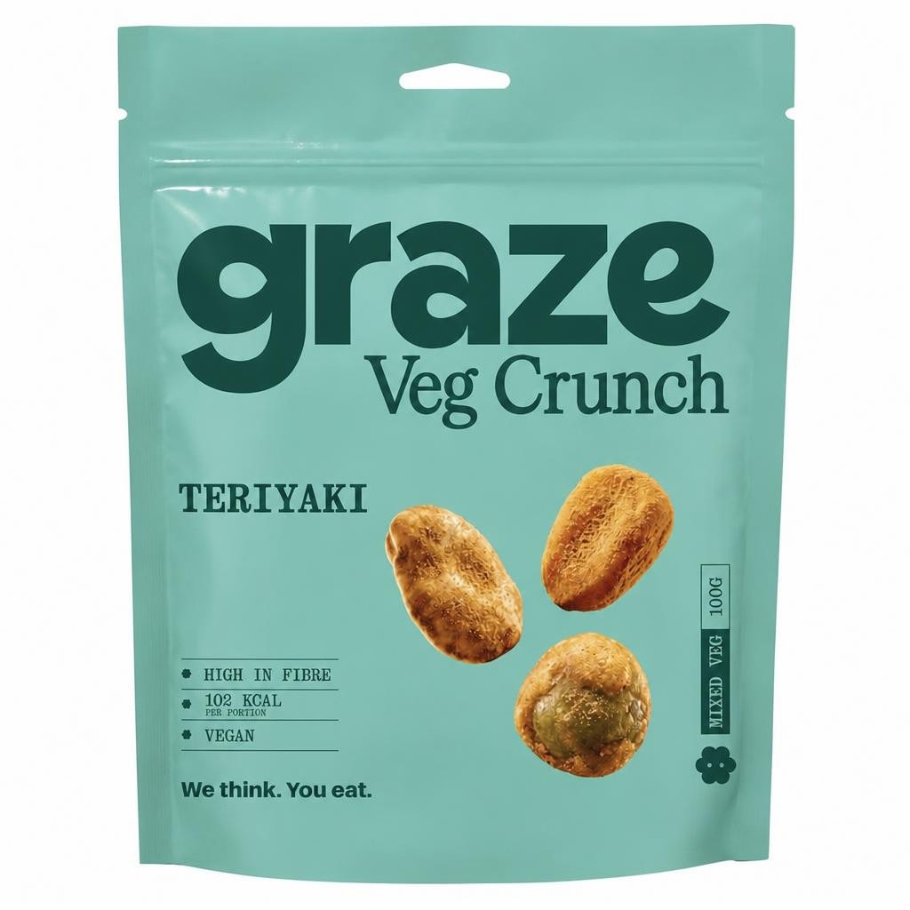 Graze Sweet and Aromatic Teriyaki Crunch 100g