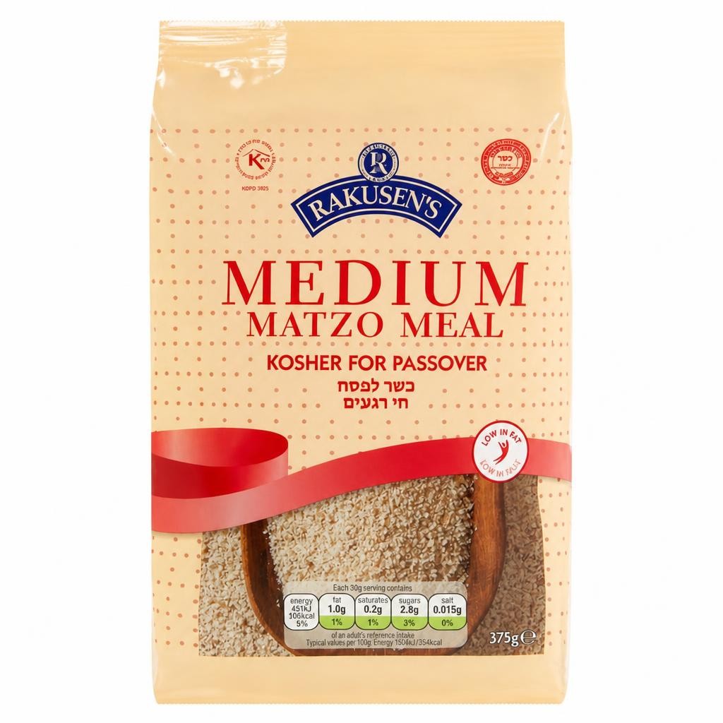 Rakusen's 375g Medium Matzo Meal