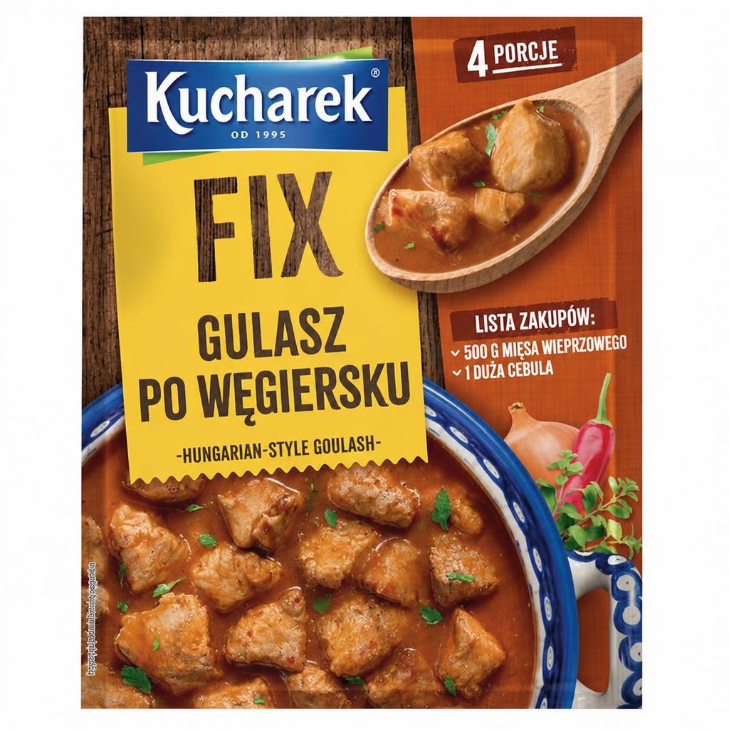 Kucharek 46g Hungarian Style Goulash Recipe Mix