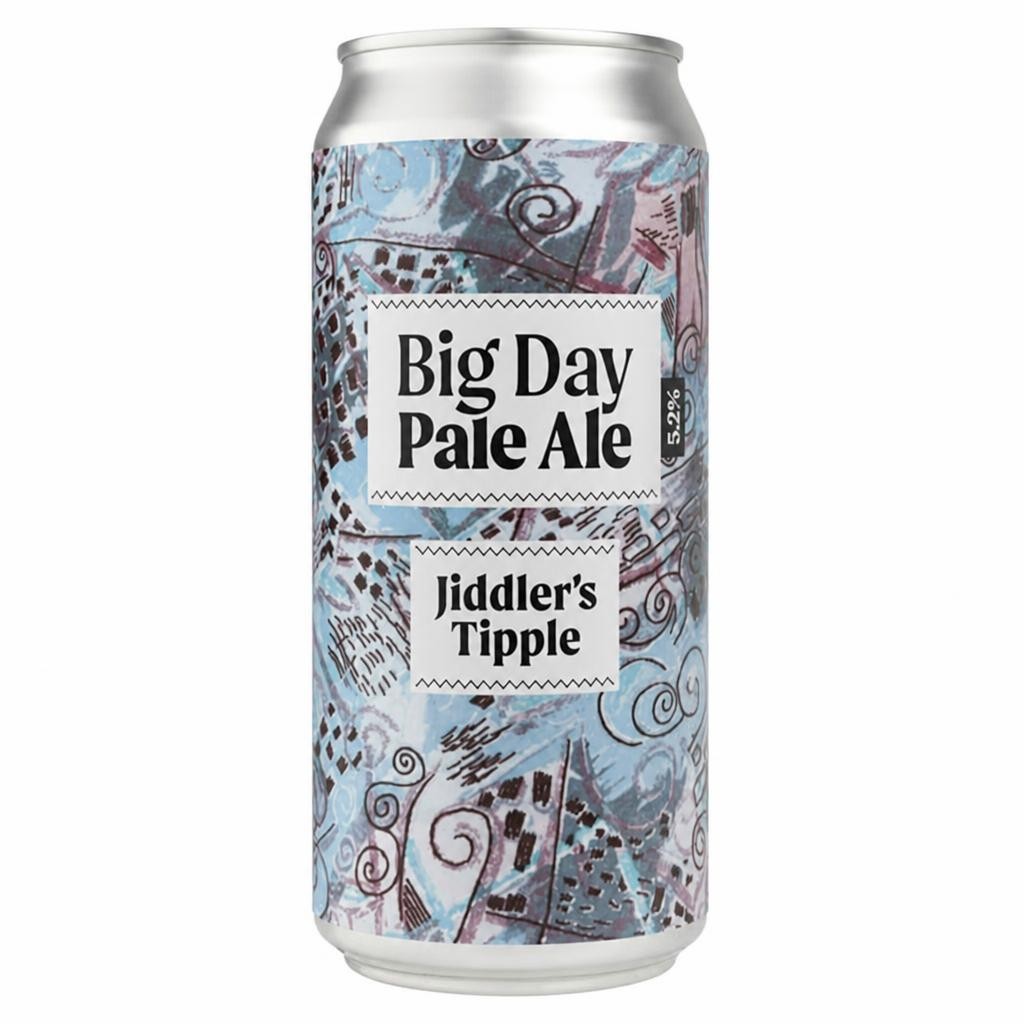 Jiddler's Tipple 440ml Big Day Pale Ale Craft Beer Can