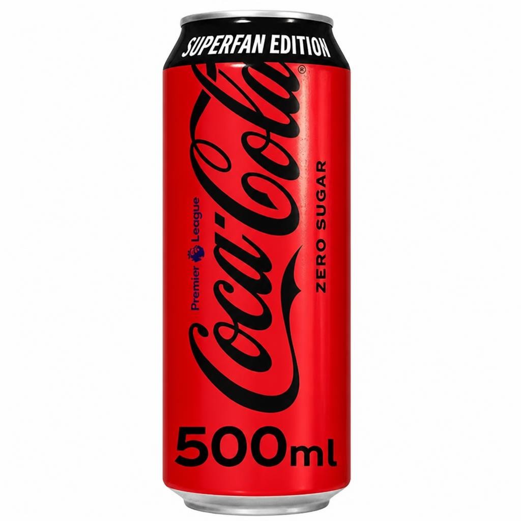 Coca-Cola 500ml Zero Sugar Can