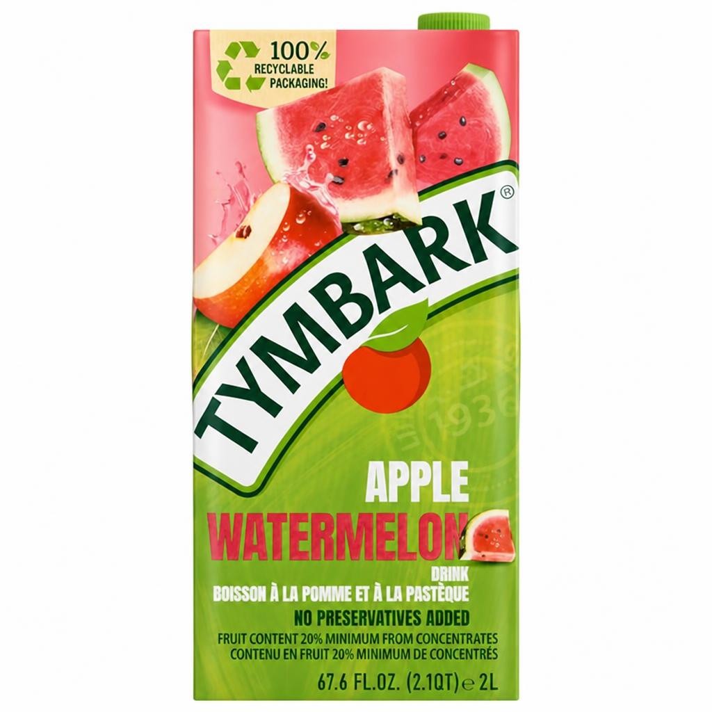 Tymbark 2L Apple Watermelon Drink