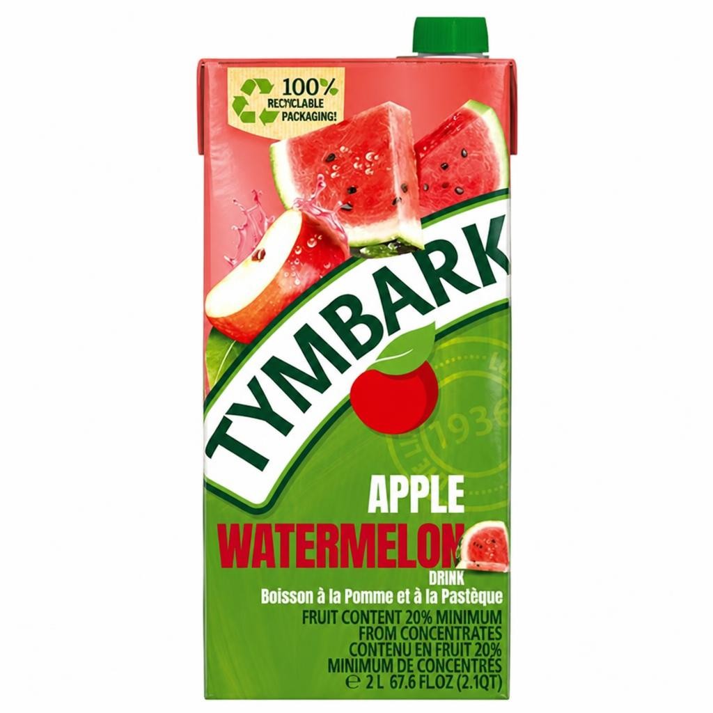 Tymbark 2L Apple Watermelon Drink