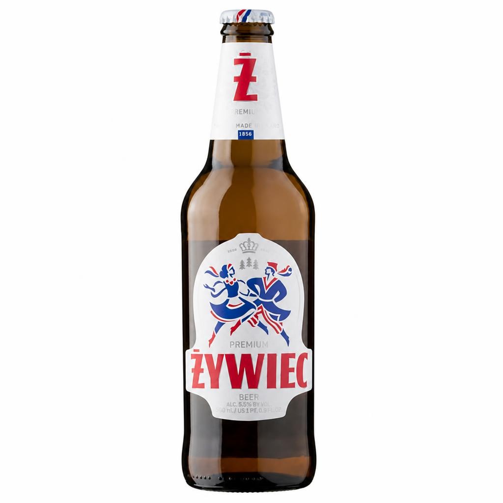 Zywiec 500ml Premium Beer Bottle