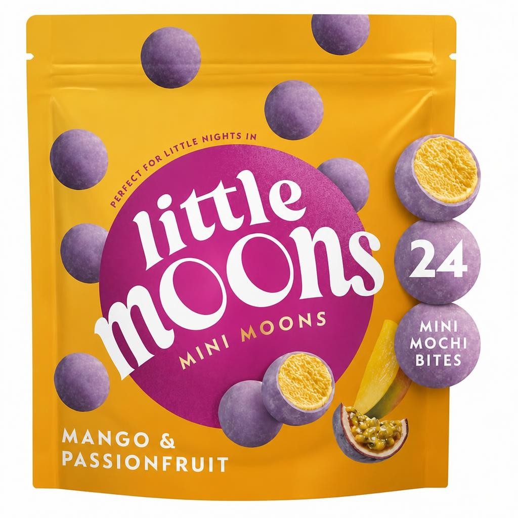 Little Moons Mini Moons 168g Mango & Passionfruit Cheesecake Frozen Snack