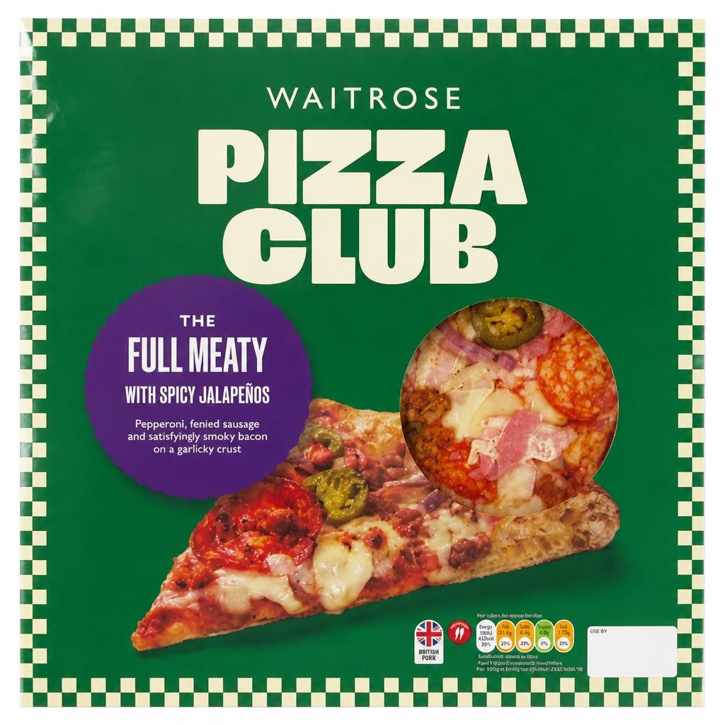 Waitrose Pizza Club The Full Meaty
